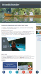Mobile Screenshot of kanuverleih-burgenland.de